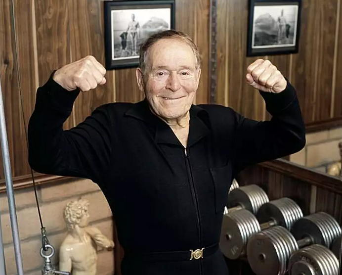 Jack LaLane in his 90s
