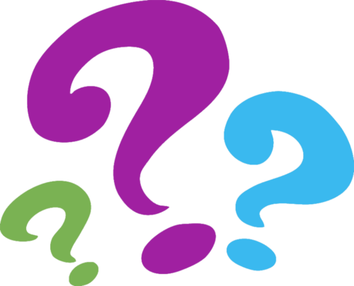 drawing of a question marks