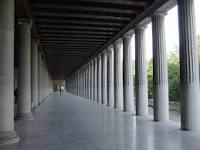 picture of a Greek stoa